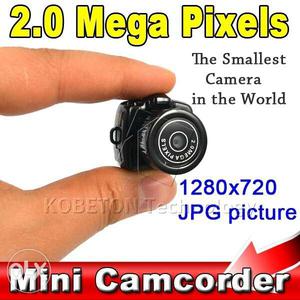 Black 2.0 Mega Pixel Camera