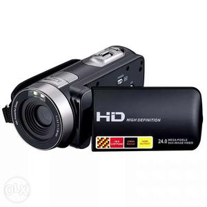 Black And Gray HD Video Camera