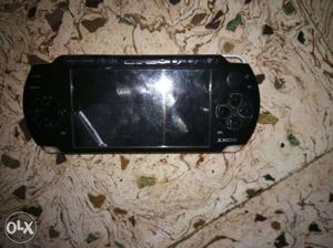 Black Sony PSP Console