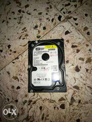 Black Western Digital Hard Disk Drive