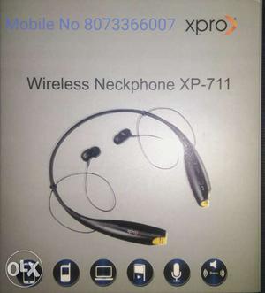 Black Wireless Neckphone XP-711
