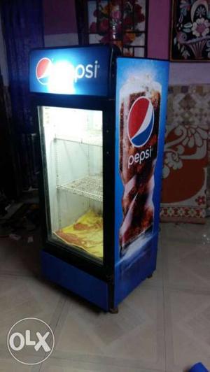Blue Pepsi Beverage Cooler