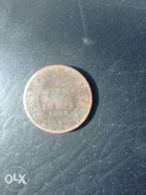 British Indian coin for sell with impression of