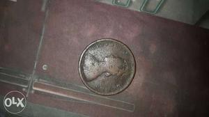Bronze Profile Round Coin