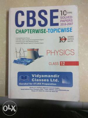 CBSE Physics 10 year Book