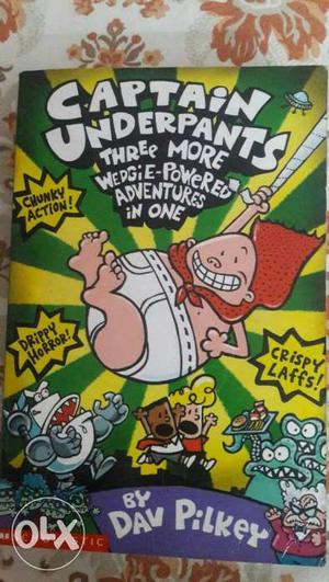 Captain Underpants By Dav Pilkey Book