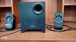 Creative make computer speakers and woofer