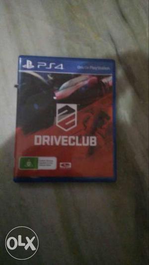 DriveClub PS4 Game Case