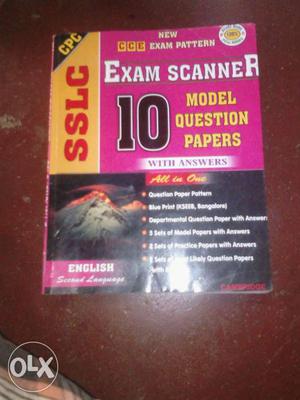 English Exam scanner for 10th,Kannada medium