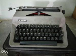 FACIT imported portable typewriter in perfect