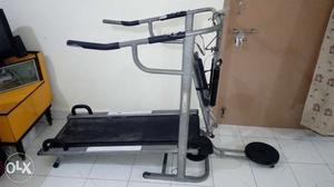Good condition manual treadmill