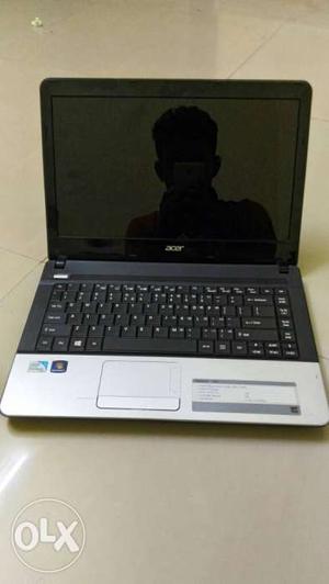 Gray And Black Acer Laptop