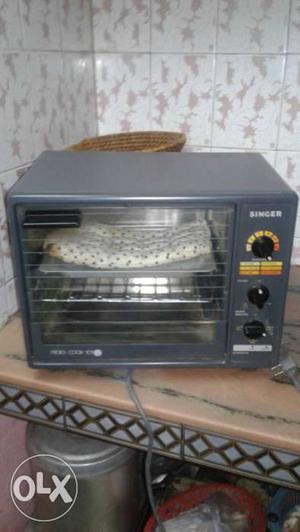 Gray Singer Toaster Oven