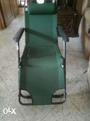 Green And Black Lawn Chair