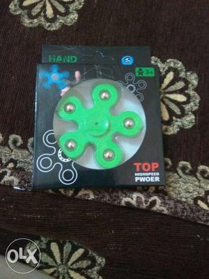 Green Top Hand Spinner In Box