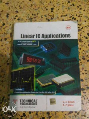 Linear ic application book original cost is 375 I