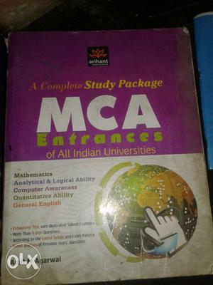 MCA entrance exam arihant book
