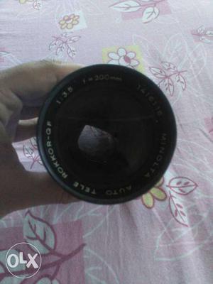 Minolta MD 200mm f3.5 manual vintage lens it is