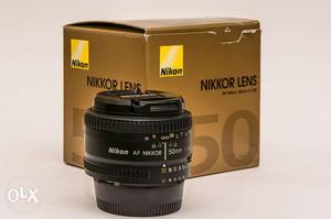 Nikon 50 mm D brand new