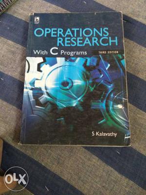 Operation Research by Kalavathy