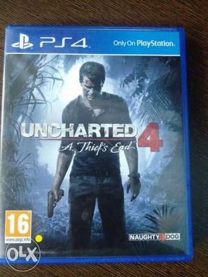 PS4 Uncharted 4 Game Original CD