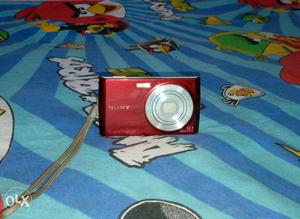 Red Sony Digital Camera