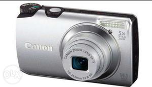 Silver Canon Digital Camera