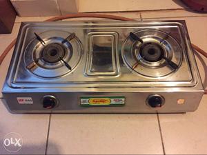 Stainless Steel Two Slot Cooktop