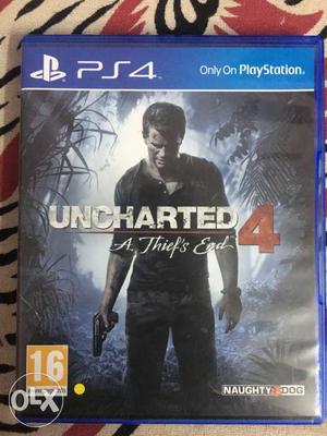 Uncharted 4 PS4 Game Case