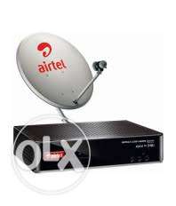 Used Airtel digital tv SD