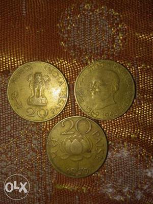 Very antique coins.