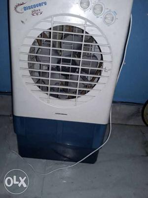White And Blue Discovery Air Cooler