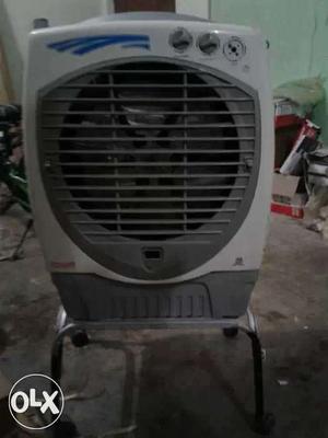 White And Gray Evaporative Air Conditioner