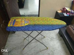 Yellow And Blue Floral Ironing Board