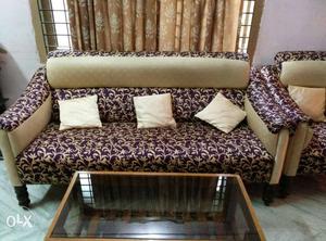 3+2 Seater Sofa with centre table and extra