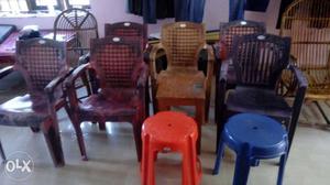 6Chairs and two chooral chair,King size