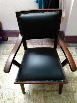 Antique Burma teak chair /- each 2 pc