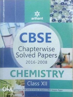 Arihant CBSE Chapterwise Solved Papers Chemistry