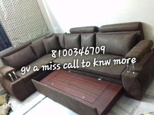 Awesome look corner sofa at low price