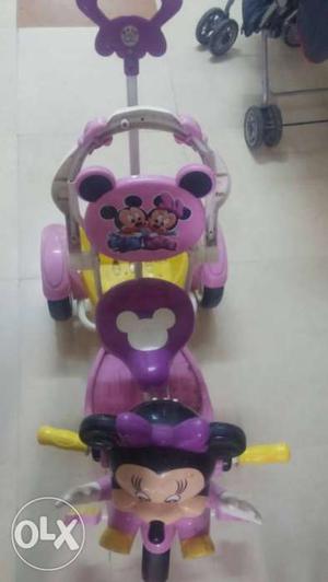 Baby's Purple Minnie Mouse Trike