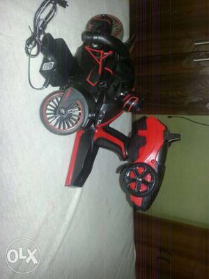 Black And Red R.c. Car Toy