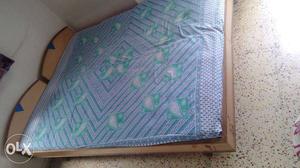 Blue And Green Paisley Bed Mattress