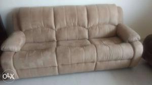 Brand New 3 Seater Sofa (Beige Colour). 6 ft 10