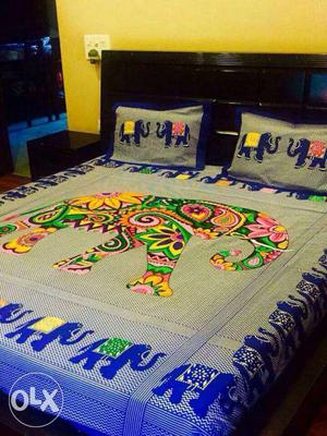 Cotton n 3Dbedsheet