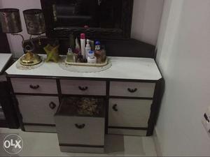 Dressing table of teak wood in excellnt condition
