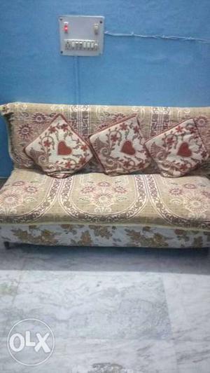 Fully relaxable five seater sofa along with one