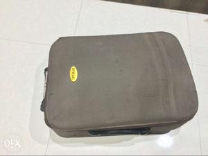 Gray Polo Luggage Bag