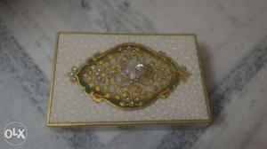 Marble jewellery box from Jaipur