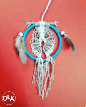 Owl dreamcatcher car hanging /home