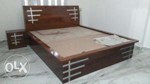 Pure shisam wooden 7'×6' bed by New Furniture